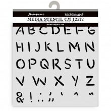 Schablon Stamperia - Baby Alphabet - 12x12 cm