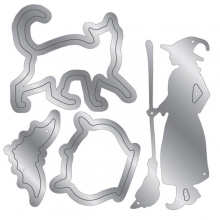 Dies Crafters Companion - All Hallows Eve - Wicked Witch
