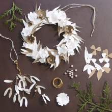 Aluminiumtråd - Tjocklek 1 mm - Guld - 16 m