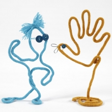 Aluminiumtråd Tjocklek 1 mm Silver 16 m Metallvajer