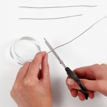 Aluminiumtråd Tjocklek 1 mm Silver 16 m Metallvajer