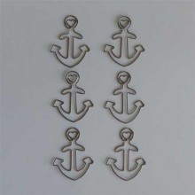 Vintage Metal Trinkets Anchors Aweigh Clips Maya Road Charms Metall