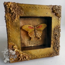 Finnabair Alchemy Acrylic Paint - Metallique Gold Amber