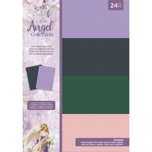 Paper Pad A4 - Crafters Companion - Wisteria - 24 ark