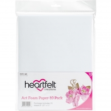 Art Foam Paper Heartfelt Creations 10 st Foamiran Blomtillverkning