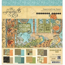 Paper Pad 12”x12” Graphic45 Artisan Style Graphic 45