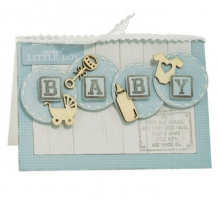 Papper Kaisercraft Peek-A-Boo Bambino Scrapbooking