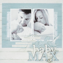 Papper Kaisercraft Peek-A-Boo Bambino Scrapbooking