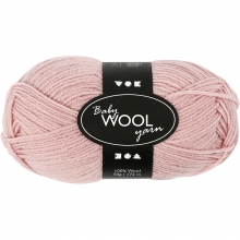 Babygarn Extra Mjukt L: 172 m Rosa NM 14/4 50 g