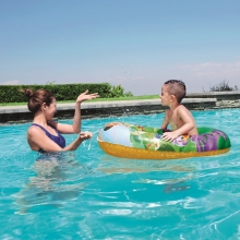 Badbåt Badleksaker Pool Boat Disney Bestway Kiddie 100 x 69 cm
