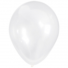 Ballonger - Transparent - dia. 23 cm - Runda - 10 st