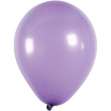 Ballonger - Lila - dia. 23 cm - Runda - 10 st