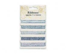 Band Kit i Silver 5 olika modeller till scrapbooking, pyssel och hobby
