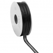 Band Organza Edge Prego 10mm Black Halloweenpyssel Höstpyssel