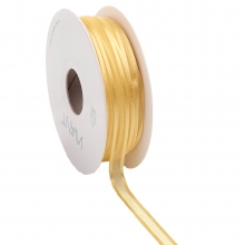 Band Organza Edge Prego 10mm Gold Organzaband