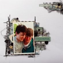 Papper Kaisercraft Barber Shoppe Comb Scrapbooking