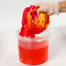 Batikfärg - Mixade Färger - 4 st á 50 ml