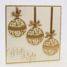 Dies Tonic Studios Rococo Petite Die Round Bauble Stansmaskin