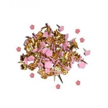 Brads - Mini Blommor Rosa - 100 st