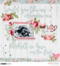 Die Cuts Collectables High Tea Kaisercraft Scrapbooking Papper
