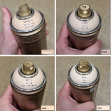 Montana GOLD Sprayfärg - Bone - 400 ml - Beige