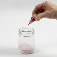 Tvålar i Rosa Med Formpressade Blommor