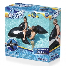 Bestway Badleksaker Jumbo Whale Ride On Ride-On 203 x 102 cm