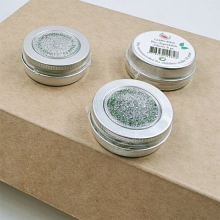 Miljövänligt Bio-Glitter - Silver - 8 gram