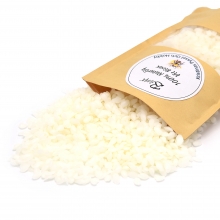 Bivax, vit 100% Naturlig, beeswax, bi-vax, ljustillverkning, blekt bivax