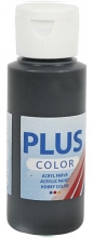 Akrylfärg PLUS Color 60 ml Black Hobbyfärg