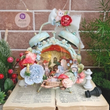 Scrapbooking Blommor Wonderland Roses - Prima Flowers