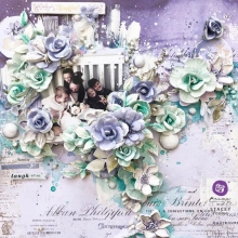 Paper Pad 6x6 - Watercolor Floral - Prima Marketing