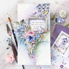 Blommor Watercolor Floral Prima Marketing Flowers