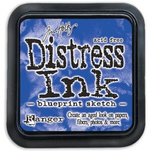 Distress Ink Blueprint Sketch Tim Holtz Stämpeldyna