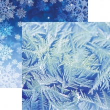 Paper Kit 12x12 Reminisce Jack Frost till scrapbooking, pyssel och hobby