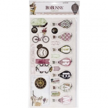 Chipboard Bo Bunny Beautiful Dreamer Die Cuts