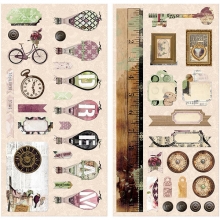 Chipboard Bo Bunny Beautiful Dreamer Die Cuts