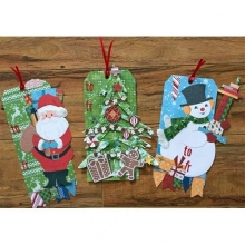 Paper Pad 6”x6” Bo Bunny Dear Santa Scrapbooking Papper