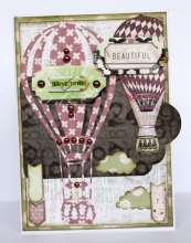 Chipboard Bo Bunny Beautiful Dreamer Die Cuts