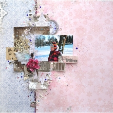Bo Bunny Scrapbooking Winter Wishes Papper Magic
