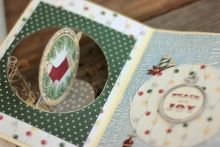 Ephemera Embellishments Tis The Season BoBunny Scrapbooking Papper