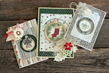 Ephemera Embellishments Tis The Season BoBunny Scrapbooking Papper