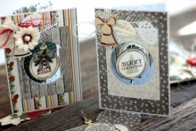 Ephemera Embellishments Tis The Season BoBunny Scrapbooking Papper