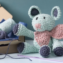 Bomullsgarn Pastellfärger - 5x50 meter - Nr 8/4