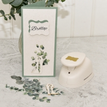 Die Cuts Clear - Acetate Lovely Leaves - 12 st