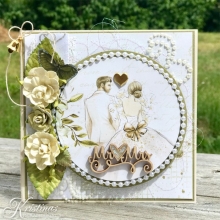 Papper A4 - Wedding White - 50 st - 120g