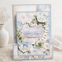 Bröllopskort Kristinas Scrapbooking Wedding Card