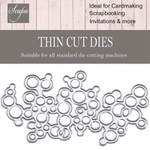 Dies Reprint Bubblor 83x45 mm till scrapbooking, pyssel och hobby