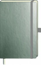 Bullet Journal 12.5x19.5cm - Metallic Silver - 192 sidor