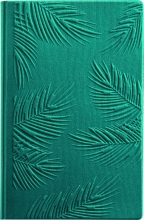 Bullet Journal A5 - Gröna Fjädrar - 192 sidor